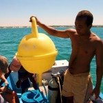 12. Mooring buoy intallation at the marine reserves