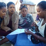 8. Introducing embroidery to the local Vezo women